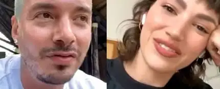 J Balvin y Úrsula Corberó durante su directo de Instagram J Balvin y Úrsula Corberó durante su directo de Instagram