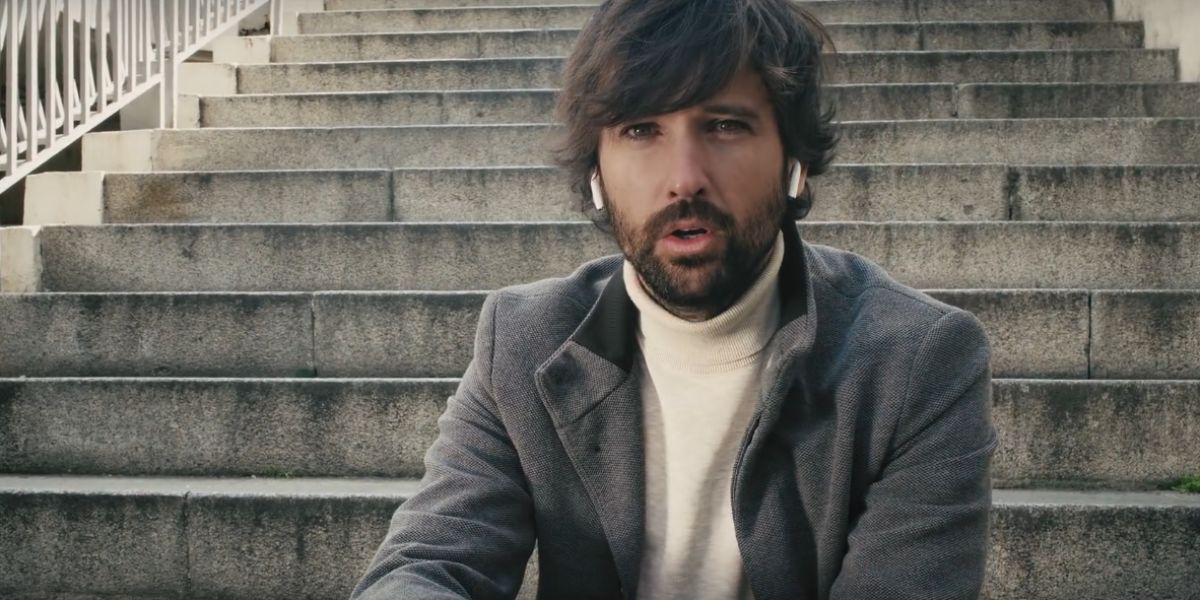 David Otero en el videoclip de 'Como tú'