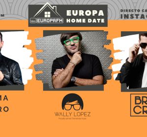 Juanma Romero, Wally Lopez y Brian Cross, en Europa Home Date Juanma Romero, Wally Lopez y Brian Cross, en Europa Home Date