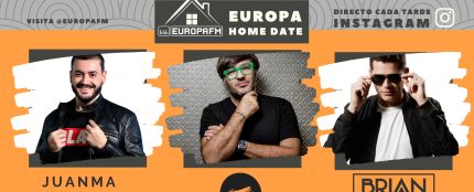 Juanma Romero, Wally Lopez y Brian Cross, en Europa Home Date