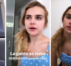Marina Yers en un vídeo en Instagram Stories Marina Yers en un vídeo en Instagram Stories