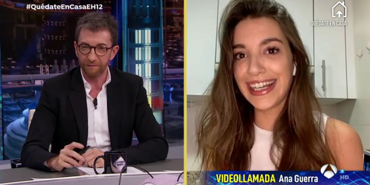 Ana Guerra habla sobre el título del tema que ha compuesto durante la cuarentena: "De esa parte se encarga Alejandro Sanz"