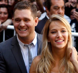 Michael Bublé y Luisana Lopilato Michael Bublé y Luisana Lopilato