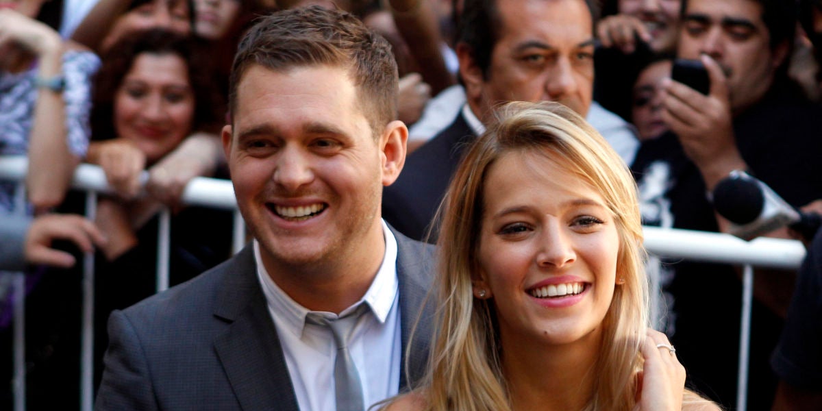 Michael Bublé y Luisana Lopilato