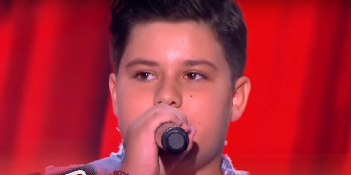 Tuca Almeida, concursante de 'La Voz Kids' en Brasil