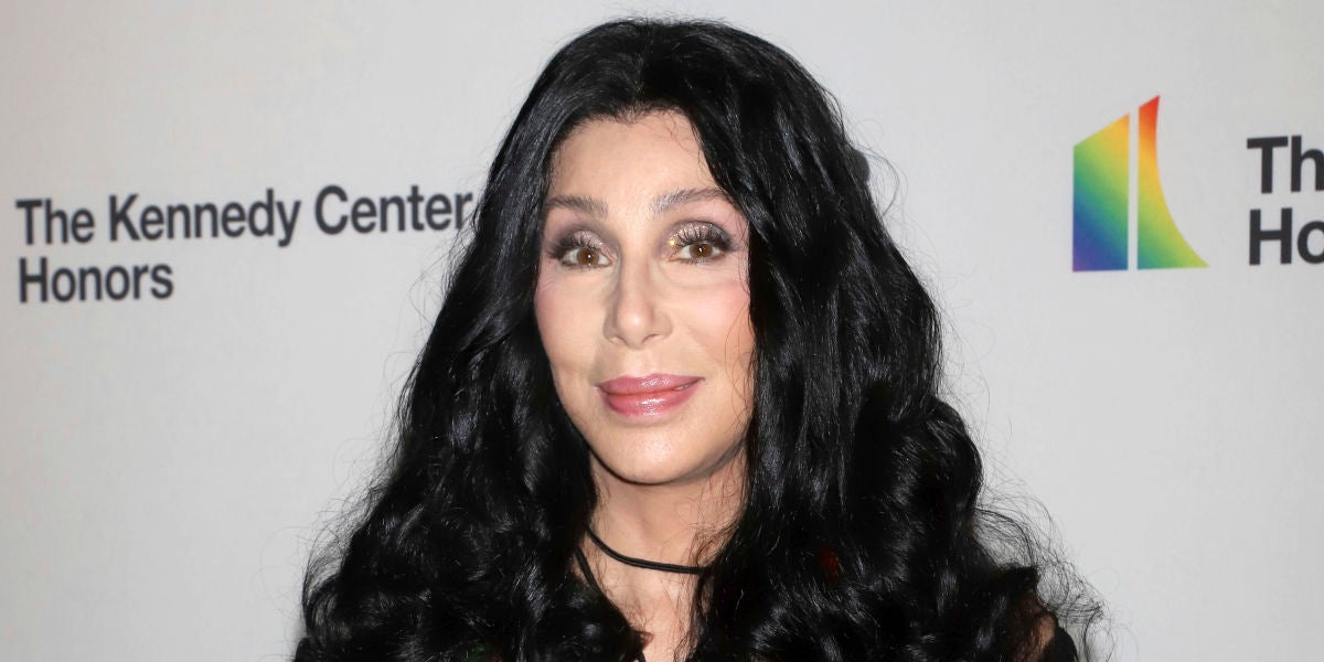 Cher durante un evento