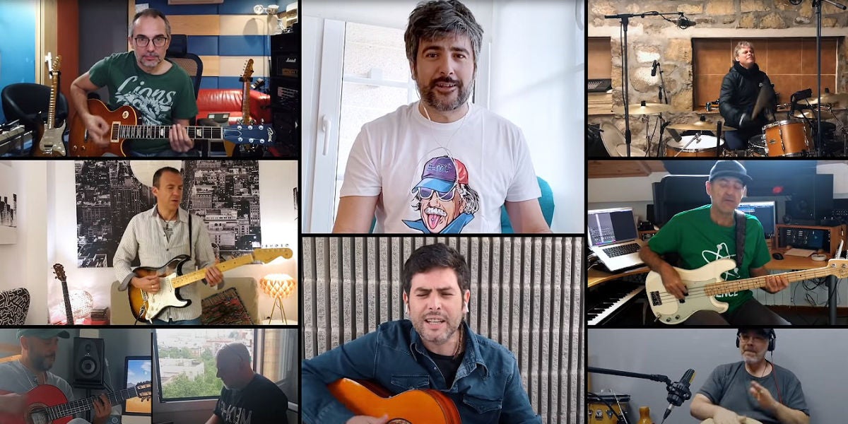 Estopa en el vídeo 'Despertar'