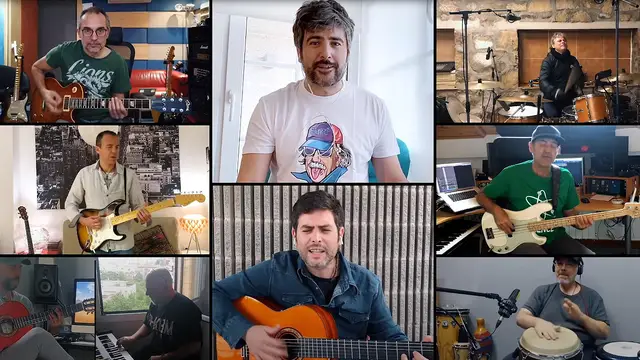 Estopa en el vídeo 'Despertar'