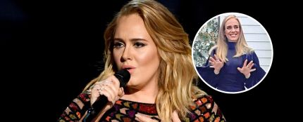 El sorprendente cambio físico de Adele