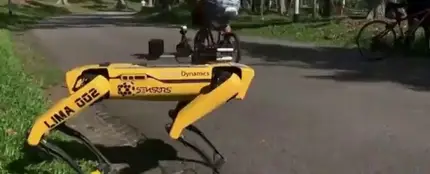 SPOT, el perro robot que vigila la distancia de seguridad SPOT, el perro robot que vigila la distancia de seguridad