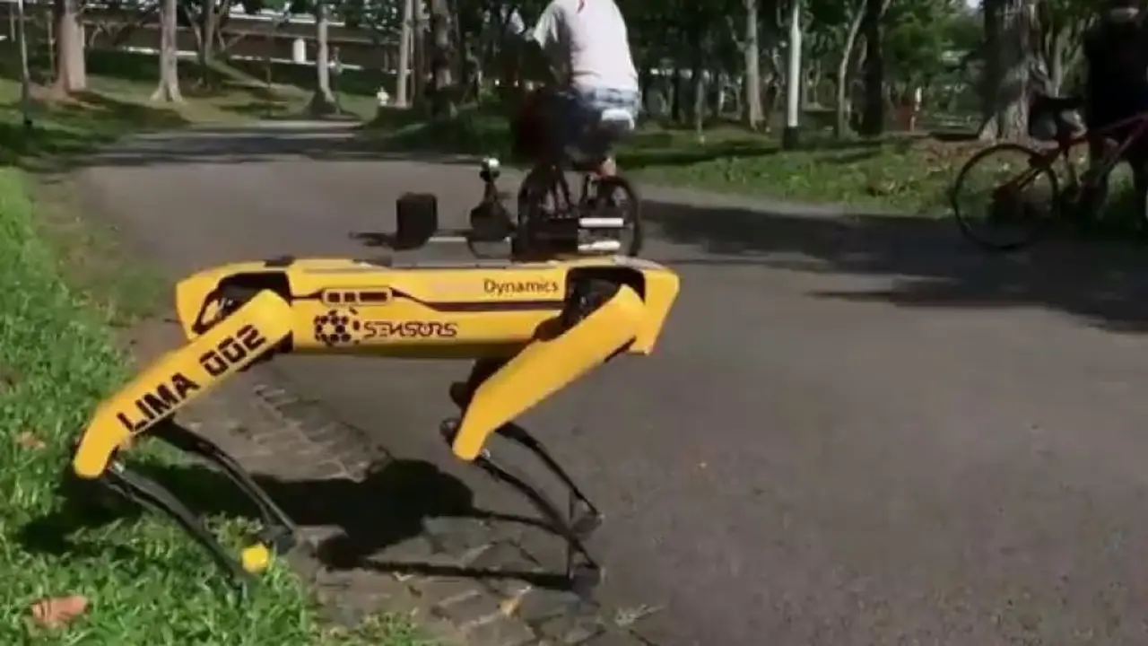 SPOT, el perro robot que vigila la distancia de seguridad SPOT, el perro robot que vigila la distancia de seguridad