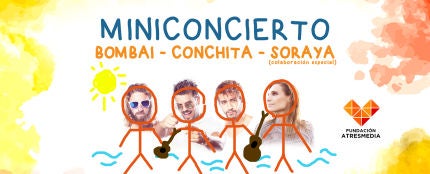 Concierto solidario: Bombai - Conchita - Soraya