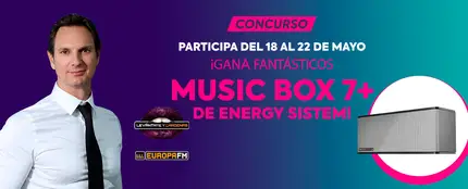 Concurso altavoces Music Box 7+ de Enery Sistem Concurso altavoces Music Box 7+ de Enery Sistem