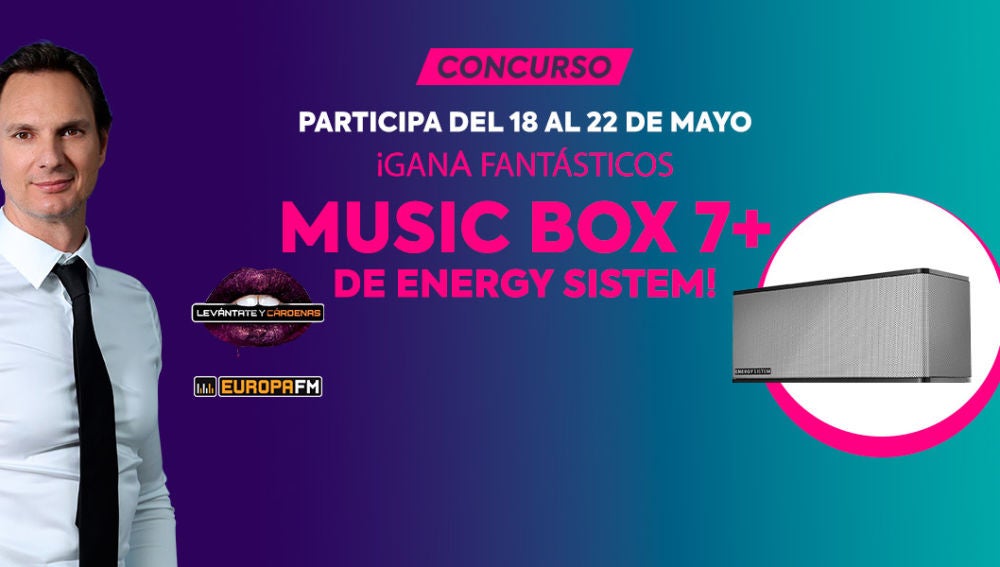 Concurso altavoces Music Box 7+ de Enery Sistem