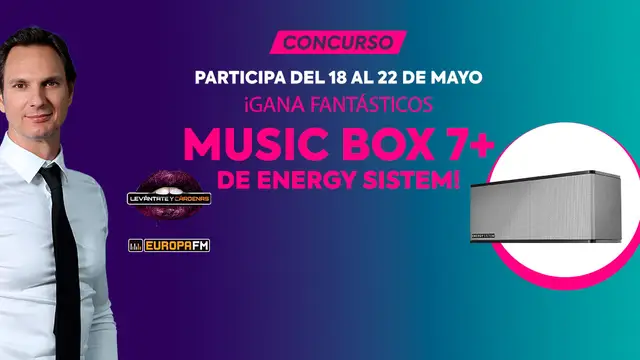Concurso altavoces Music Box 7+ de Enery Sistem