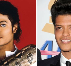 Michael Jackson y Bruno Mars Michael Jackson y Bruno Mars