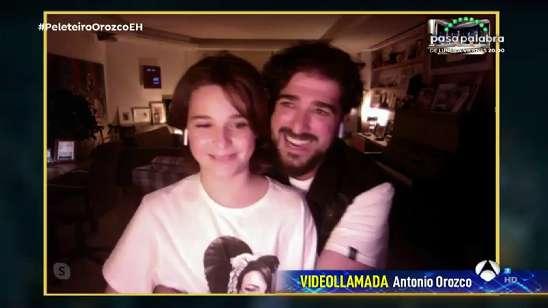 El tierno momento de Antonio Orozco con su hijo en directo en 'El Hormiguero 3.0'
