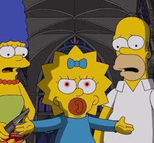 Maggie, Marge y Homer en 'Los Simpson' Maggie, Marge y Homer en 'Los Simpson'