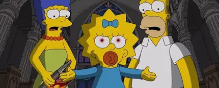 Maggie, Marge y Homer en 'Los Simpson' Maggie, Marge y Homer en 'Los Simpson'