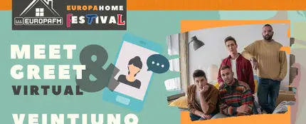 Consigue un meet&greet virtual con Veintiuno Consigue un meet&greet virtual con Veintiuno