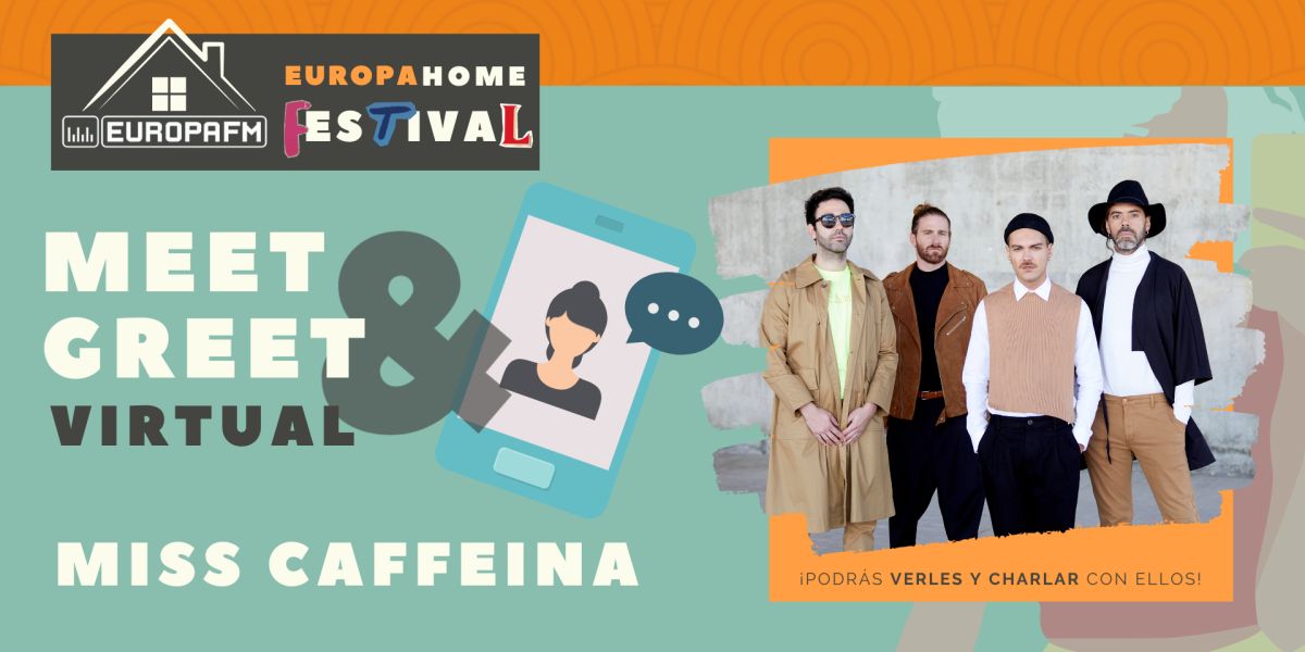 Consigue un meet & greet virtual con Miss Caffeina