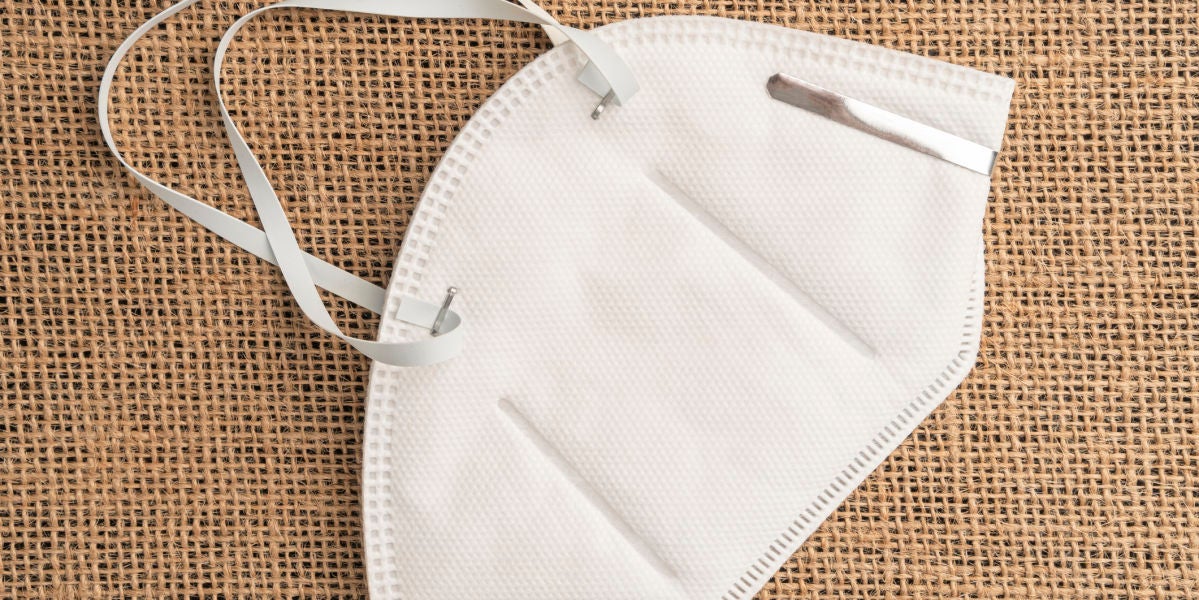 Mascarilla del modelo FFP2
