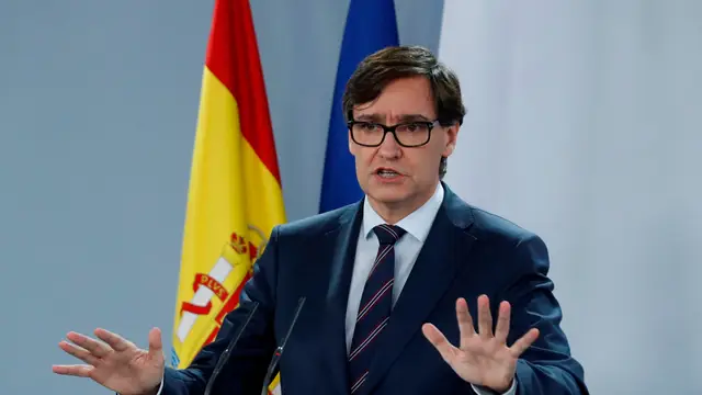 El ministro de Sanidad, Salvador Illa