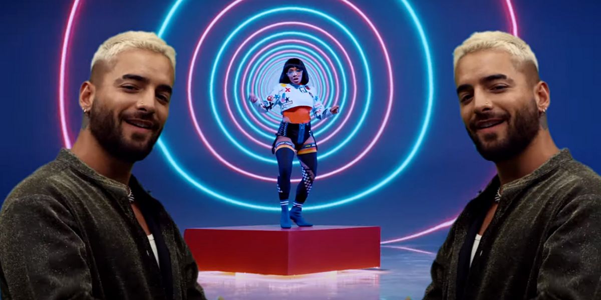 Maluma en el vídeo de Black Eyed Peas 'FEEL THE BEAT'