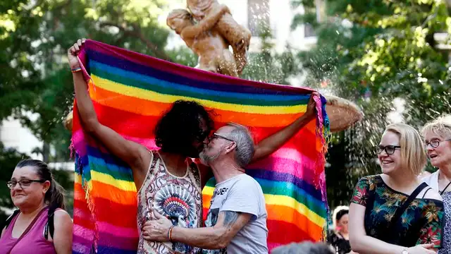 Día del Orgullo 2020 | Participantes en la manifestación del Orgullo 2019 en Madrid.