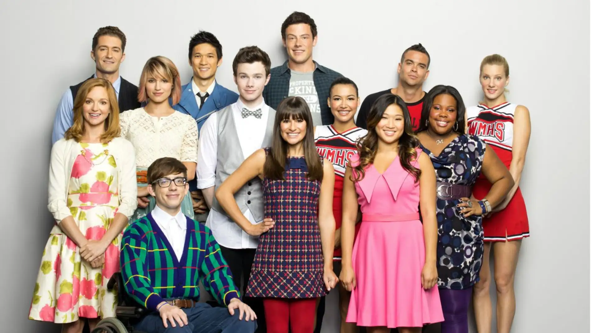 Los protagonistas de 'Glee' en su primera temporada