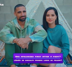 Becky G y su novio, Sebastian Lletget, en el vídeo de 'My Man' Becky G y su novio, Sebastian Lletget, en el vídeo de 'My Man'