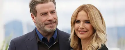 John Travolta con su mujer Kelly Preston John Travolta con su mujer Kelly Preston
