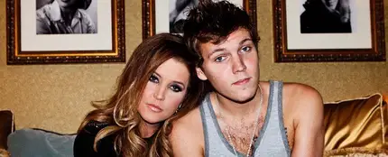 Benjamin Keough y Lisa Marie Presley. Benjamin Keough y Lisa Marie Presley.
