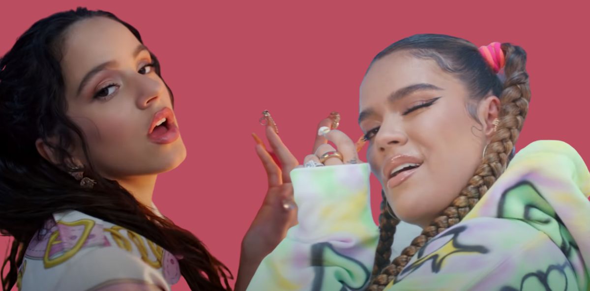 Rosalía y Karol G