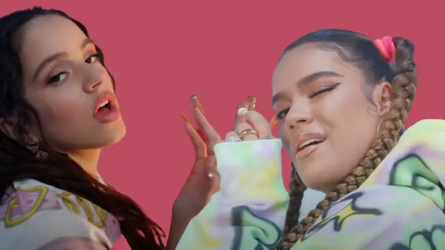 Rosalía y Karol G