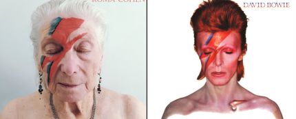 Recrean la portada de David Bowie para &#39;Aladdin Sane&#39; 