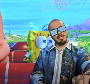 J Balvin, Patricio y Bob Esponja, en el vídeo de 'Agua' J Balvin, Patricio y Bob Esponja, en el vídeo de 'Agua'