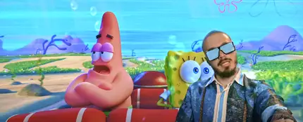 J Balvin, Patricio y Bob Esponja, en el vídeo de 'Agua' J Balvin, Patricio y Bob Esponja, en el vídeo de 'Agua'
