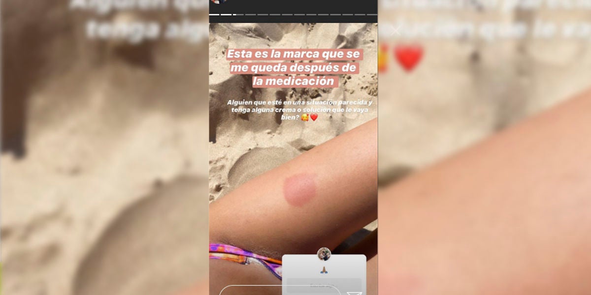 María Pombo en sus stories
