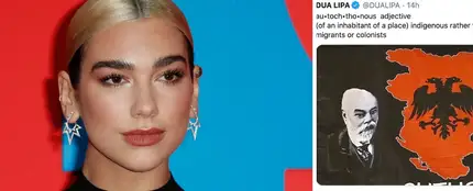 Dua Lipa y la polémica de su tuit... ¿nazi? Dua Lipa y la polémica de su tuit... ¿nazi?