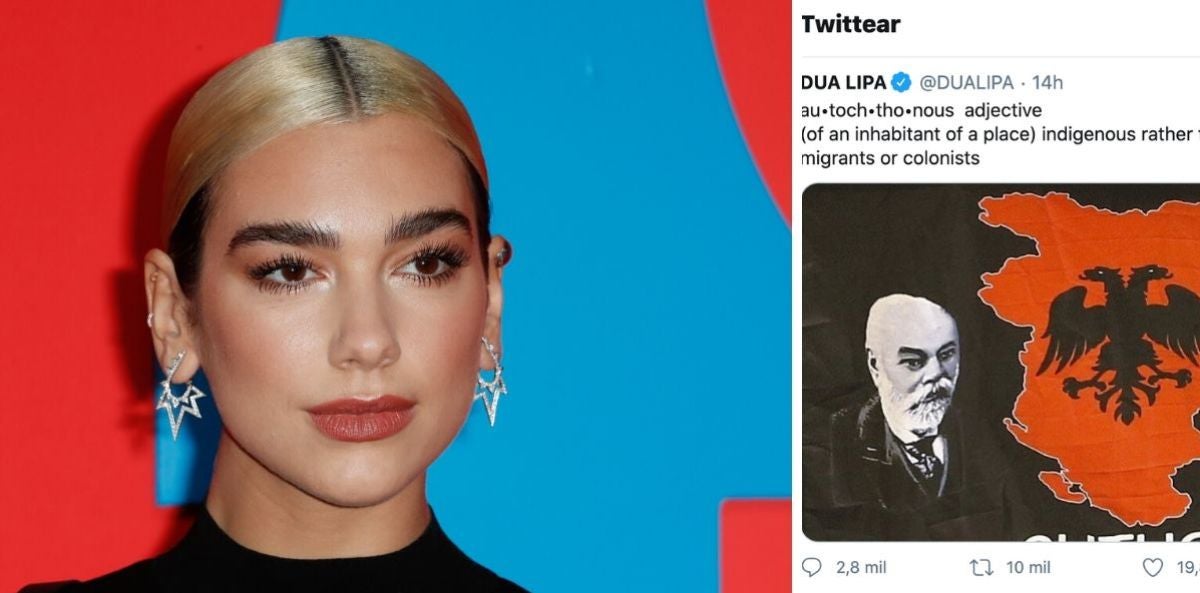 Dua Lipa y la polémica de su tuit... ¿nazi?