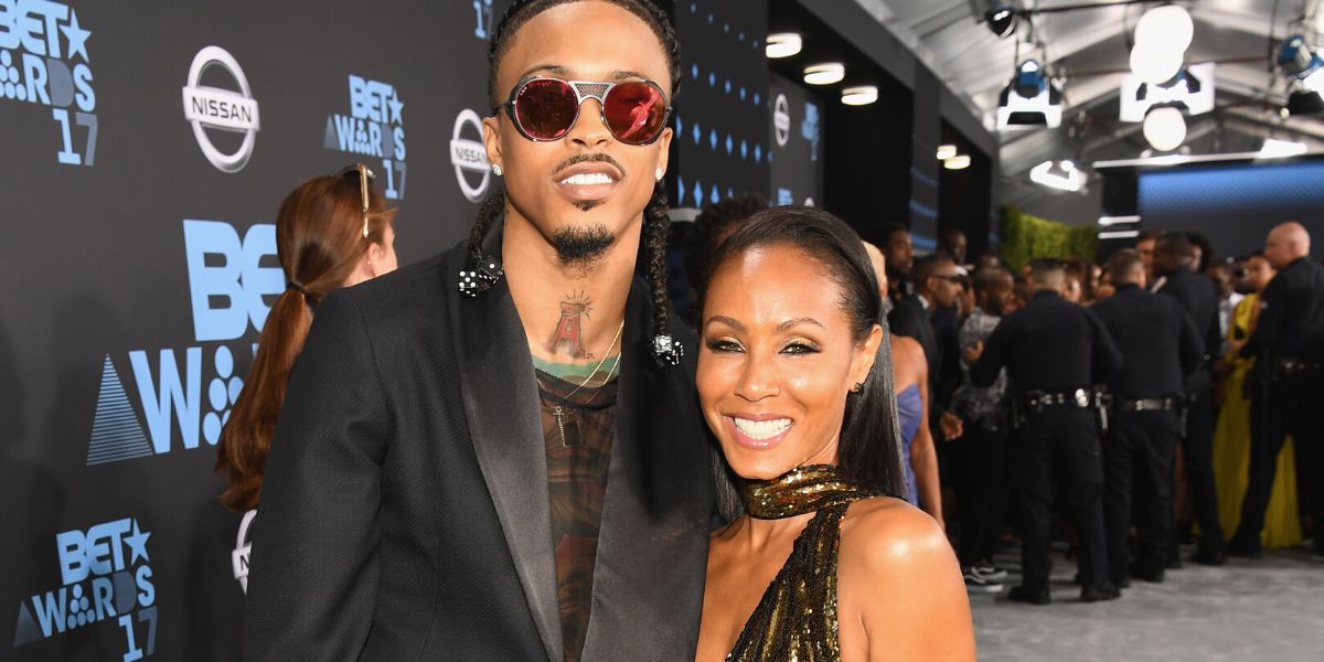 August Alsina y Jada Pinkett Smith en los BET Awards de 2017