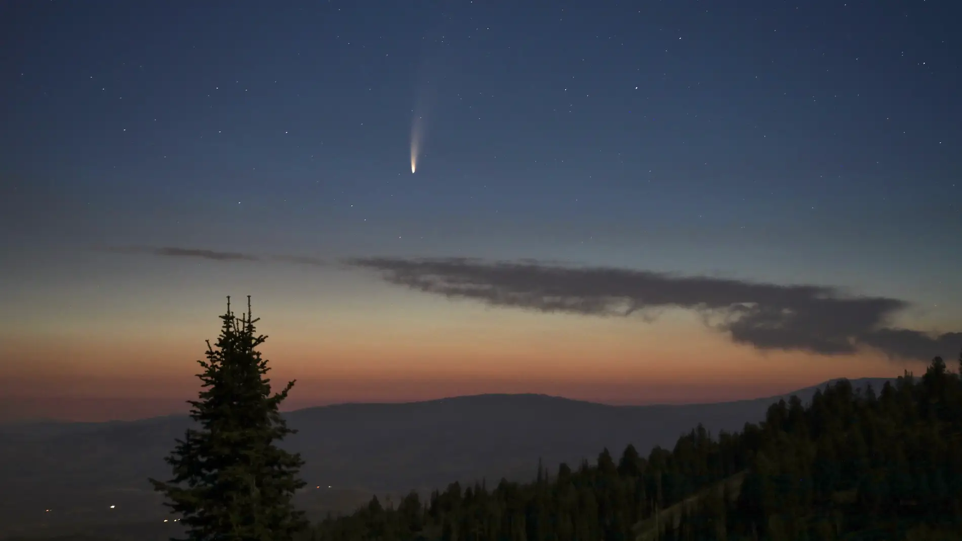 Cómo ver el cometa NEOWISE este fin de semana title=