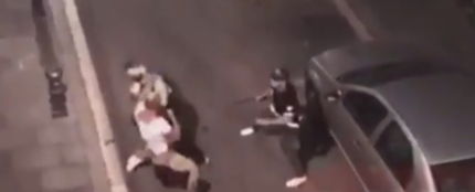 Un boxeador agrede a  un mosso en Barcelona