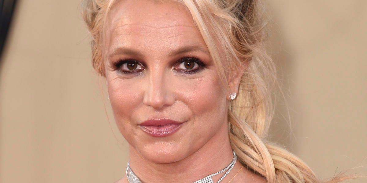 Britney Spears durante un evento en Los Ángeles