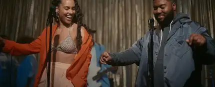 Alicia Keys y Khalid en el vídeo de 'So Done' Alicia Keys y Khalid en el vídeo de 'So Done'