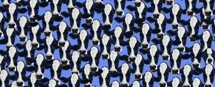 Reto Visual: ¿Eres capaz de encontrar a los perros que se ocultan entre las vacas? Reto Visual: ¿Eres capaz de encontrar a los perros que se ocultan entre las vacas?