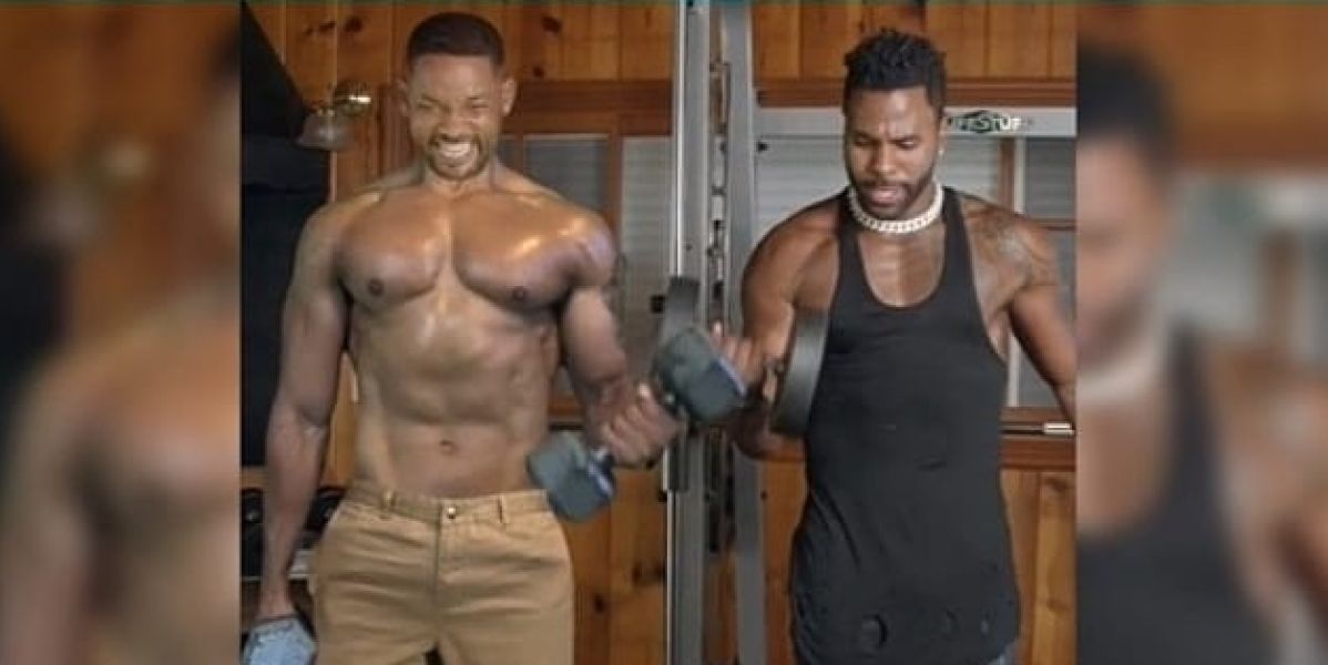 El divertido "entreno" de Will Smith y Jason Derulo
