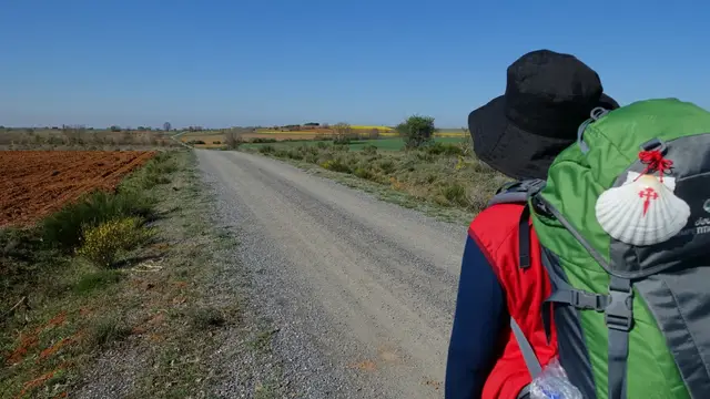 Peregrino camino de Santiago