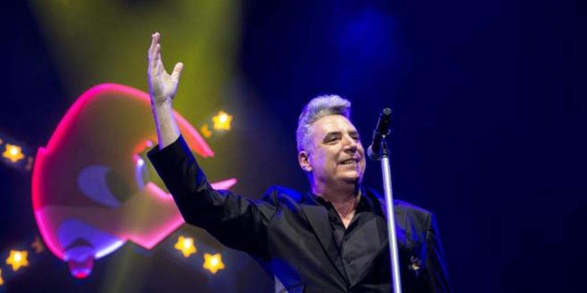 Loquillo durante un concierto en Madrid